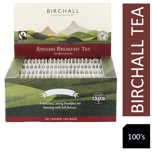 Birchall English Breakfast String & Tagged 100's - NWT FM SOLUTIONS - YOUR CATERING WHOLESALER