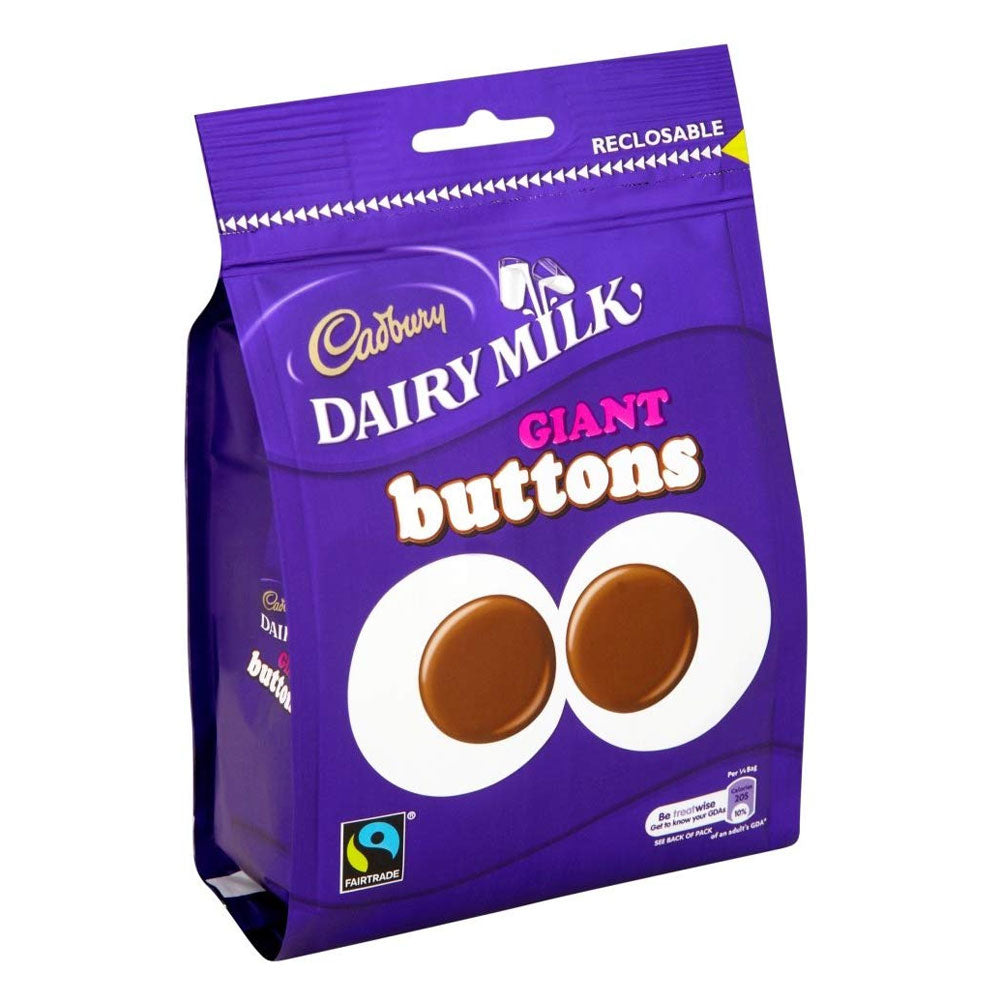 Cadbury Dairy Milk Giant Buttons 95g - NWT FM SOLUTIONS - YOUR CATERING WHOLESALER