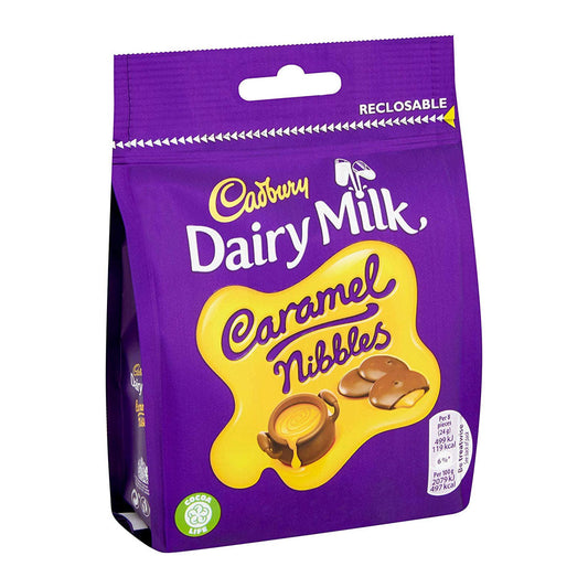 Cadbury Dairy Milk Caramel Nibbles 95g - NWT FM SOLUTIONS - YOUR CATERING WHOLESALER