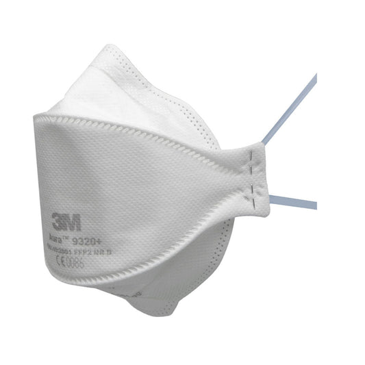 3M Flat Fold Respirator Mask (9320+) - NWT FM SOLUTIONS - YOUR CATERING WHOLESALER