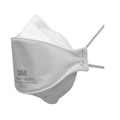 3M Flat Fold Respirator Mask (9320+) - NWT FM SOLUTIONS - YOUR CATERING WHOLESALER
