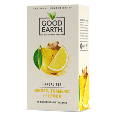 Good Earth Herbal Tea Lemon, Ginger & Turmeric 5x15's