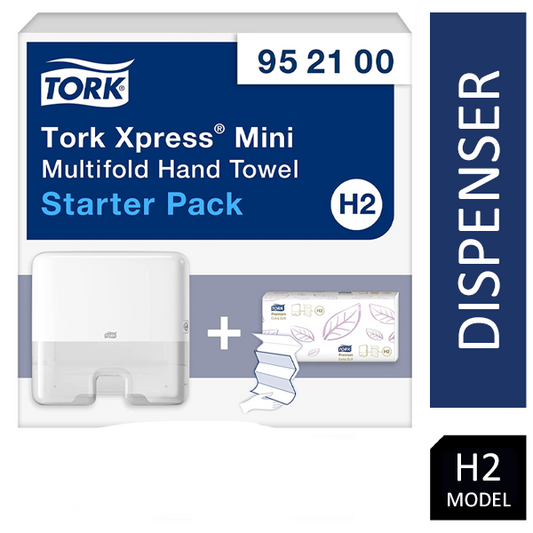Tork Xpress Mini Multifold Hand Towel Starter Pack {952100} - NWT FM SOLUTIONS - YOUR CATERING WHOLESALER
