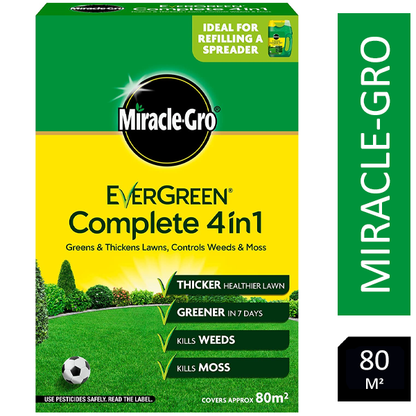 Miracle-Gro Evergreen Complete 4in1 80m2 +25% - NWT FM SOLUTIONS - YOUR CATERING WHOLESALER