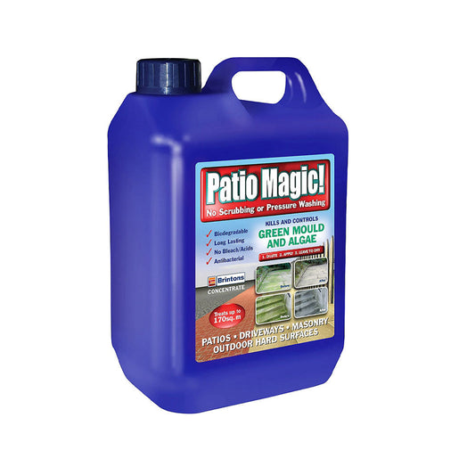 Brintons Patio Magic Concentrate 5 Litre Refill - NWT FM SOLUTIONS - YOUR CATERING WHOLESALER