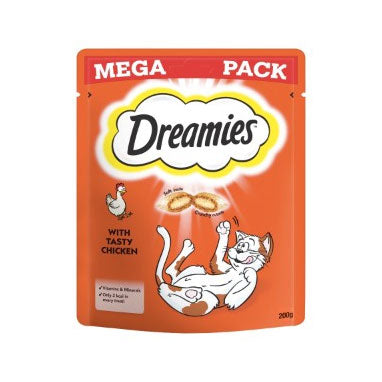 Dreamies Cat Treats with Chicken Mega Pack 200g - NWT FM SOLUTIONS - YOUR CATERING WHOLESALER