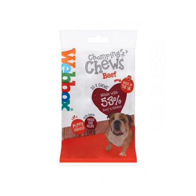 Webbox Prime Chomping Chews Beef 200g - NWT FM SOLUTIONS - YOUR CATERING WHOLESALER