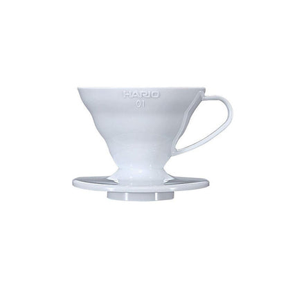 Hario V60 Plastic Coffee Dripper White - Size 01 VD-01W