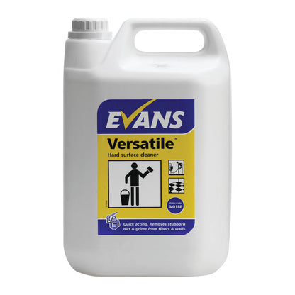 Evans Vanodine Versatile Hard Surface Cleaner 5 Litre - NWT FM SOLUTIONS - YOUR CATERING WHOLESALER