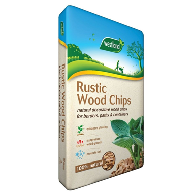 Westland Rustic Wood Chips 60 Litre - NWT FM SOLUTIONS - YOUR CATERING WHOLESALER