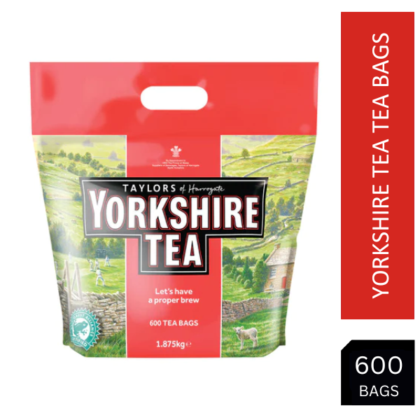 Yorkshire Tea 2 Cup 600's - NWT FM SOLUTIONS - YOUR CATERING WHOLESALER