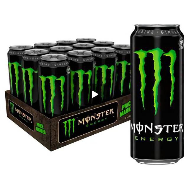 Monster Energy Cans 12x500ml