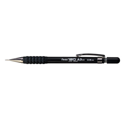 Pentel 120 Mechanical Pencil HB 0.5mm Lead Black Barrel (Pack 12) A315-AX - NWT FM SOLUTIONS - YOUR CATERING WHOLESALER