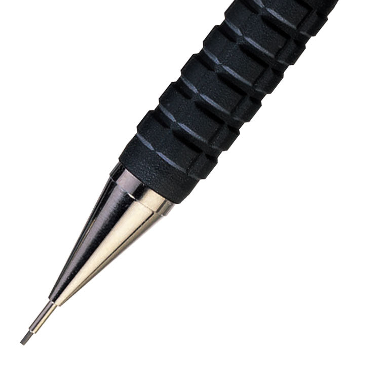 Pentel 120 Mechanical Pencil HB 0.5mm Lead Black Barrel (Pack 12) A315-AX