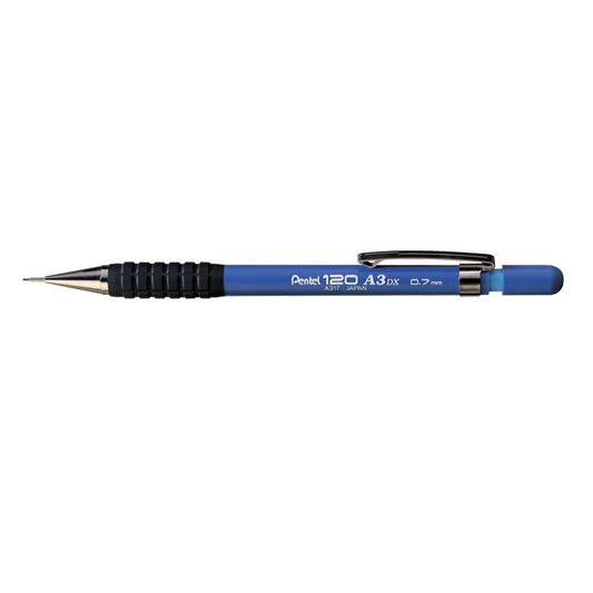 Pentel 120 Mechanical Pencil HB 0.7mm Lead Blue Barrel (Pack 12) A317-C - NWT FM SOLUTIONS - YOUR CATERING WHOLESALER