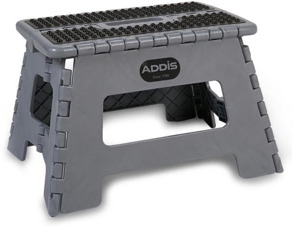 Addis Grey Folding Step Stool - NWT FM SOLUTIONS - YOUR CATERING WHOLESALER