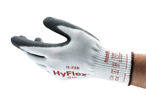 Ansell Hyflex 11-735 White Small Gloves (Pair) - NWT FM SOLUTIONS - YOUR CATERING WHOLESALER