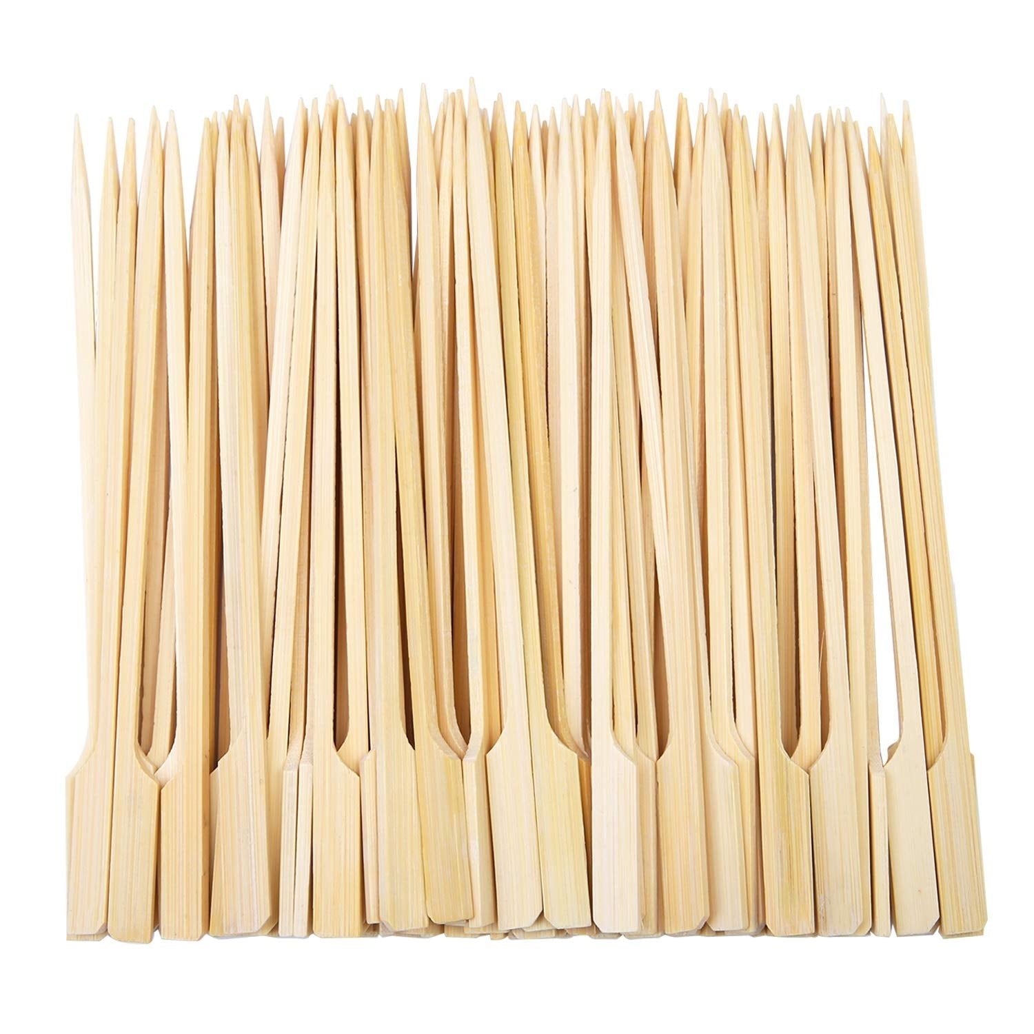 Belgravia Bamboo Paddle Skewers 15cm Pack 100's - NWT FM SOLUTIONS - YOUR CATERING WHOLESALER