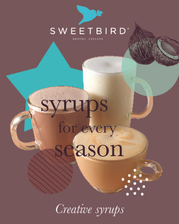 Sweetbird Caramel Coffee Syrup 1litre (Plastic)