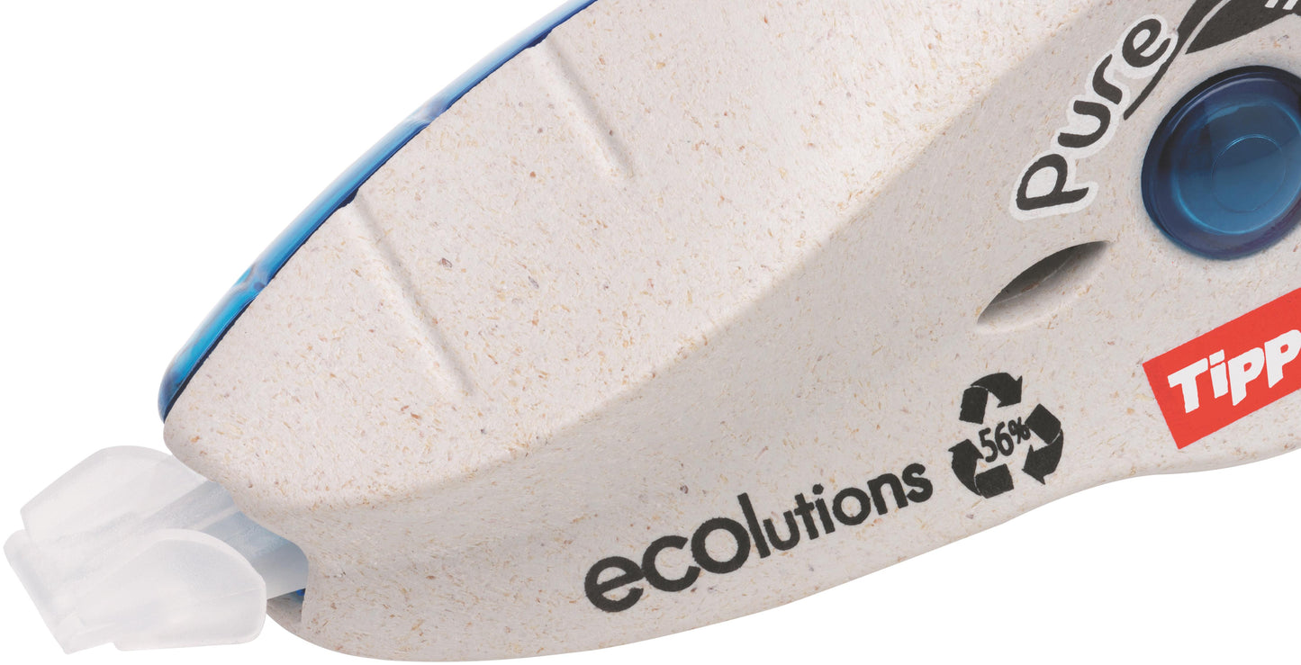 Tipp-Ex Pure ECO Mini Correction Tape Roller 5mmx6m White (Pack 10) - 918466