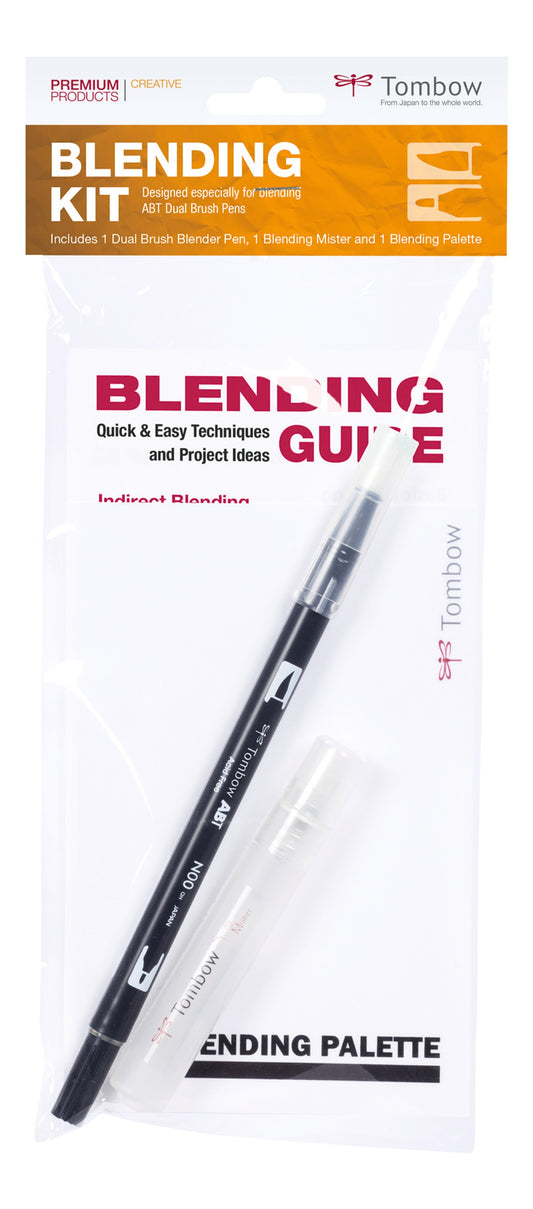 Tombow Blending Kit For Blending Water Based Brush Pens (Pack 4) - BLENDING-KIT - NWT FM SOLUTIONS - YOUR CATERING WHOLESALER