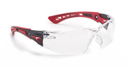 Bolle Safety Rush Platinum Clear Glasses - NWT FM SOLUTIONS - YOUR CATERING WHOLESALER