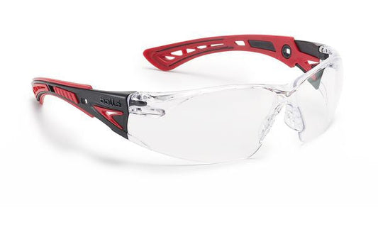 Bolle Safety Rush Platinum Clear Glasses - NWT FM SOLUTIONS - YOUR CATERING WHOLESALER