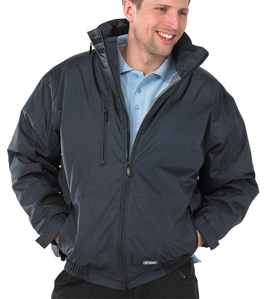 Beeswift Weatherproof Extra Large Navy Bomber Jacket - NWT FM SOLUTIONS - YOUR CATERING WHOLESALER