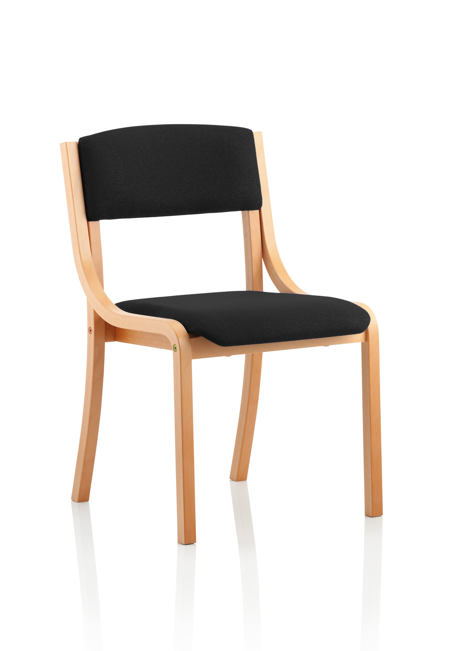 Madrid Visitor Chair Black BR000086 - NWT FM SOLUTIONS - YOUR CATERING WHOLESALER