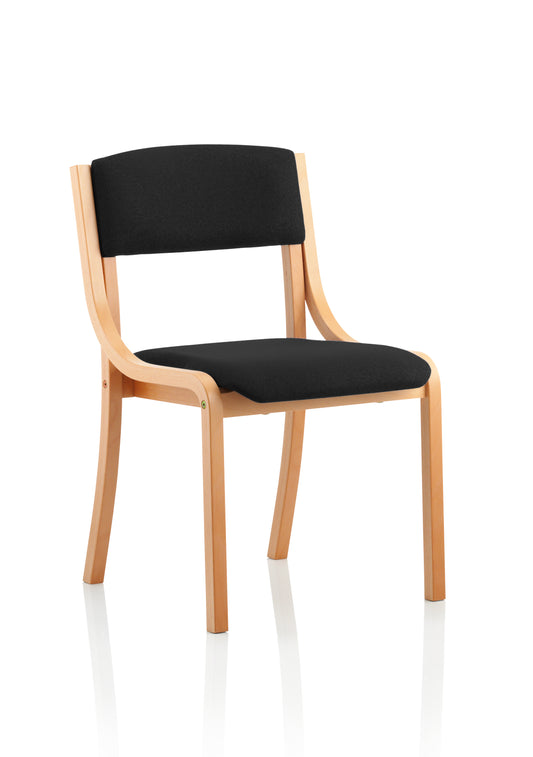 Madrid Visitor Chair Black BR000086 - NWT FM SOLUTIONS - YOUR CATERING WHOLESALER