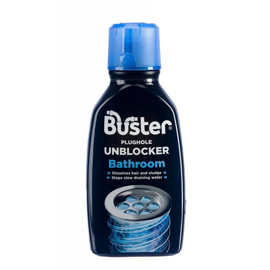 Buster Plughole Unblocker Bathroom 300ml - NWT FM SOLUTIONS - YOUR CATERING WHOLESALER
