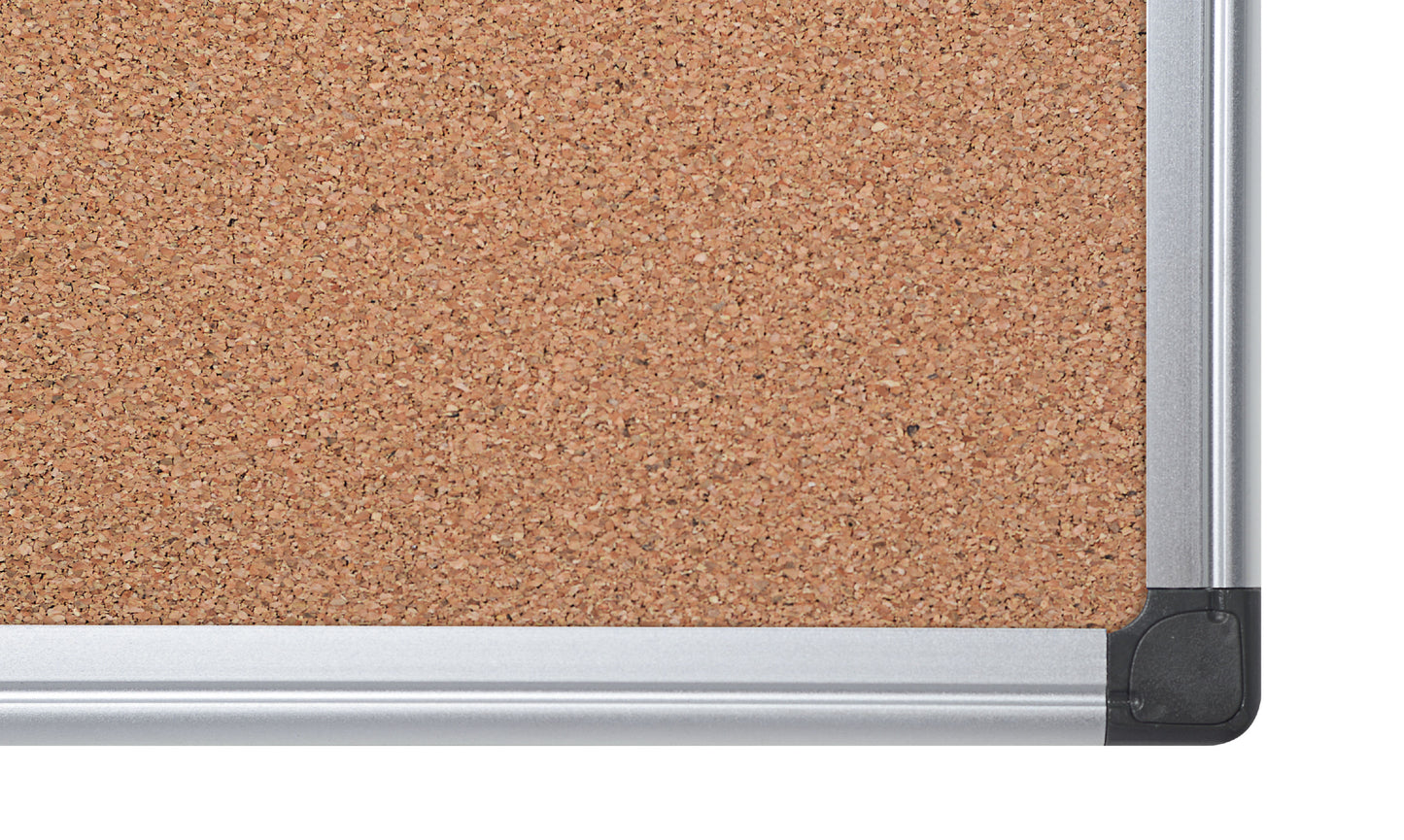 Bi-Office Maya Cork Noticeboard Double Sided Aluminium Frame 900x900mm - CA413750