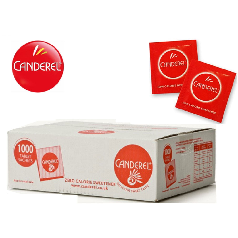 Canderel Red Sweetener Sachet Tablets 1000's - NWT FM SOLUTIONS - YOUR CATERING WHOLESALER