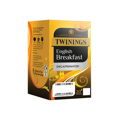 Twinings English Breakfast Decaf 20's