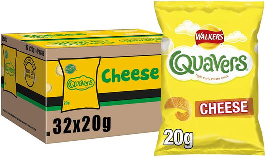 Walkers Quavers Cheese Pack 32's - NWT FM SOLUTIONS - YOUR CATERING WHOLESALER