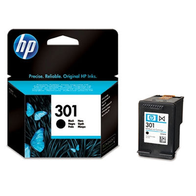 HP 301 Black Standard Capacity Ink Cartridge 170 pages 3ml - CH561EE - NWT FM SOLUTIONS - YOUR CATERING WHOLESALER