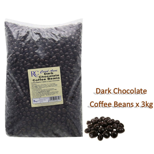Carol Anne Dark Chocolate Coated Coffee Beans 3kg Bag - NWT FM SOLUTIONS - YOUR CATERING WHOLESALER