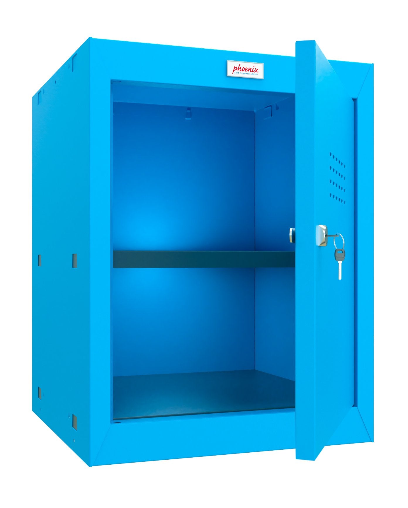 Phoenix CL Series Size 2 Cube Locker in Blue with Key Lock CL0544BBK