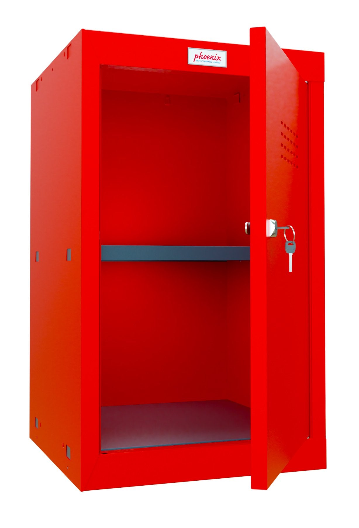 Phoenix CL Series Size 3 Cube Locker in Red with Key Lock CL0644RRK