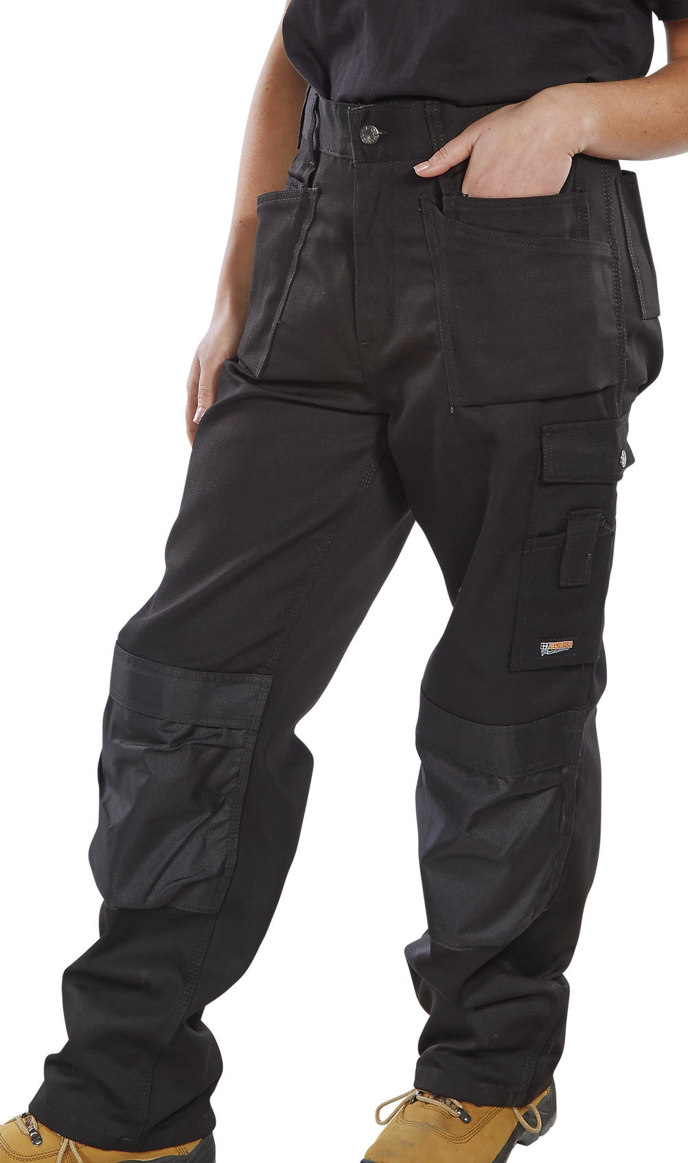 Beeswift Workwear Premium Black 32 Cargo Trousers  - NWT FM SOLUTIONS - YOUR CATERING WHOLESALER
