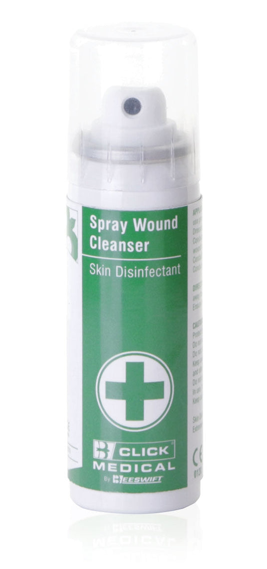 Click Medical Spray Wound Cleanser 70ml - NWT FM SOLUTIONS - YOUR CATERING WHOLESALER