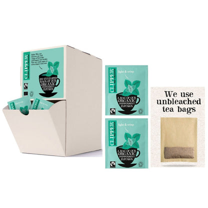 Clipper Fairtrade Organic Infusion Peppermint 250 Envelopes