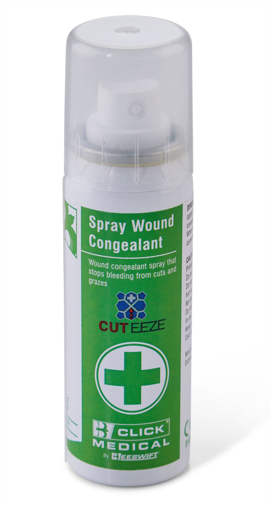 Click Medical Cuteeze Haemostatic Spray 70ml - NWT FM SOLUTIONS - YOUR CATERING WHOLESALER