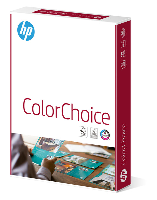 HP Color Choice FSC Paper A4 90gsm White (Ream 500) CHPCC090X417 - NWT FM SOLUTIONS - YOUR CATERING WHOLESALER