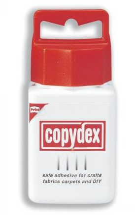 Copydex White Latex Adhesive with Brush Applicator 125ml - NWT FM SOLUTIONS - YOUR CATERING WHOLESALER