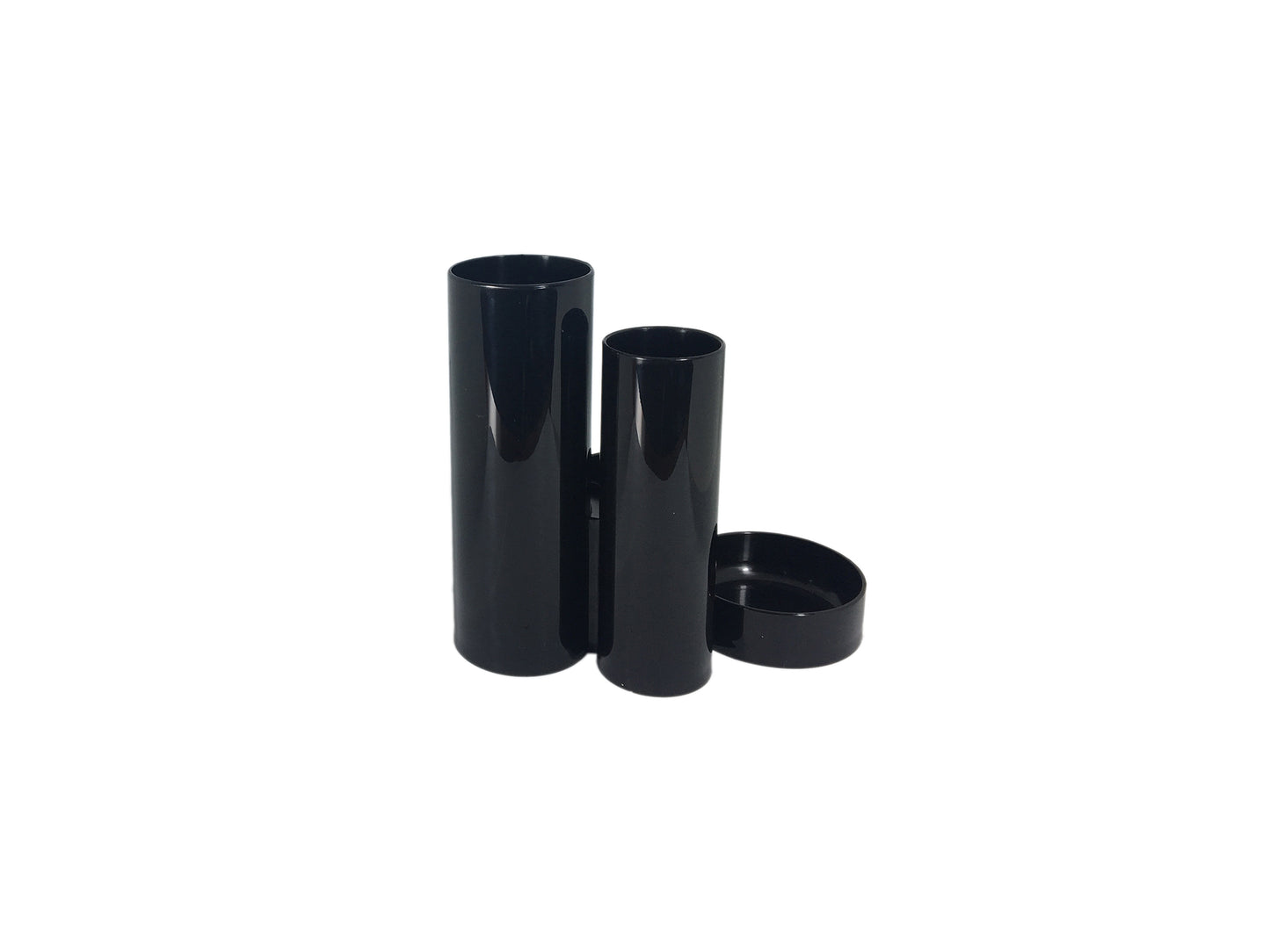 ValueX Deflecto Tube Tidy 6 Compartments Black - CP018YTBLK