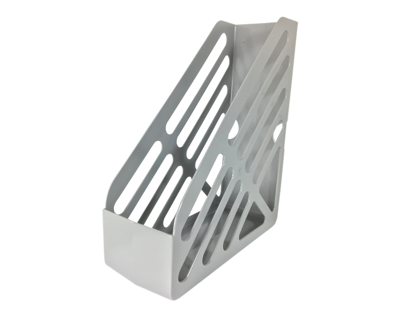 ValueX Deflecto Maxi Magazine File Grey - CP073YTGRY - NWT FM SOLUTIONS - YOUR CATERING WHOLESALER