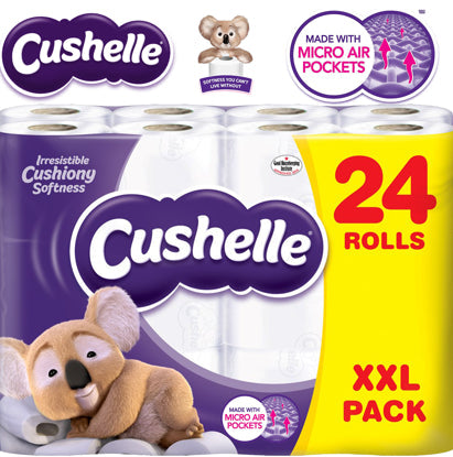 Cushelle Original Toilet Roll 24 Pack XXL - NWT FM SOLUTIONS - YOUR CATERING WHOLESALER
