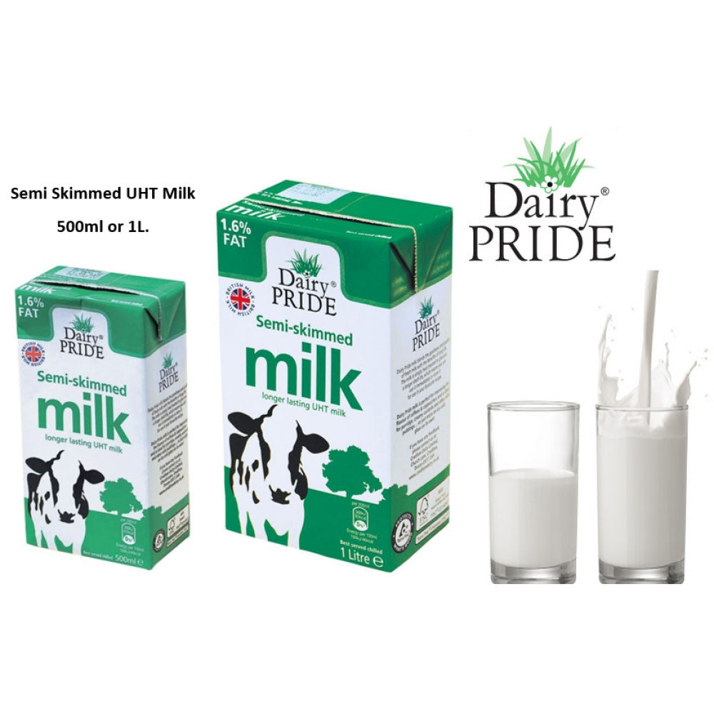 Dairy Pride Semi Skimmed Milk 1litre