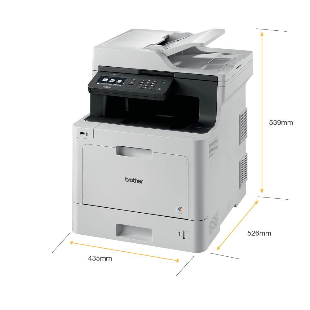 Brother DCPL8410CDWZU1 A4 Colour Laser Multifunction Printer